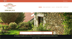 Desktop Screenshot of cabinetvinci.fr